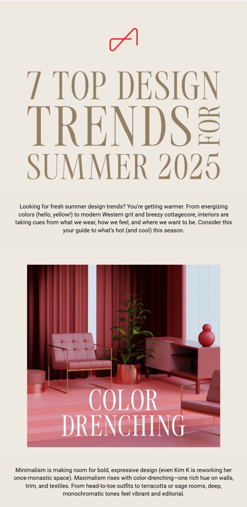 Summer Design Trends 2025